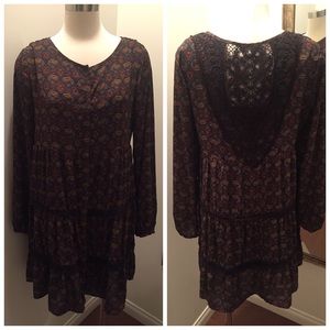 Crochet Boho Chic Festival Dress